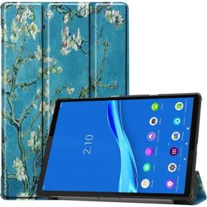 Gigapack Lenovo Tab M10 FHD Plus GIGAPACK Tok стоящ, кожен ефект FLIP, цвете, светлосиньо GP-96676 (GP-96676)