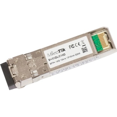 MikroTik SFP модул MikroTik S+31DLC10D, 2x LC интерфейс, до 10 km, single-mode (S+31DLC10D)