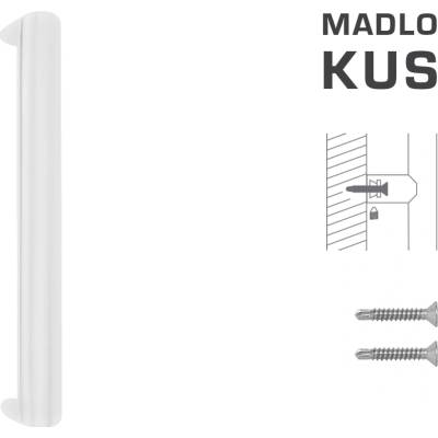 MPkovania FT - MADLO kód K40 40x20 mm ST ks Rozteč madla: 350 mm, Rozmer profilu madla: 40x20 mm, Dĺžka: 370 mm