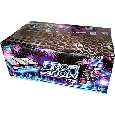 Kompaktný ohňostroj Fireworks Show 175 rán 30 a 50 mm