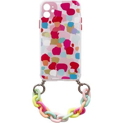 HQWear Калъф Color Chain Case, за iPhone 8 Plus, iPhone 7 Plus, многоцветен/черен (9111201943131)