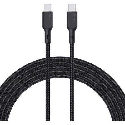 Aukey CB-KCC101 USB-C na USB-C, 100W, 1m, černý