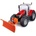 Maisto RC - Massey Ferguson трактор с гребло със светлини, 2, 4 GHz (82724)