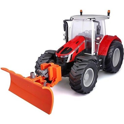 Maisto RC - Massey Ferguson трактор с гребло със светлини, 2, 4 GHz
