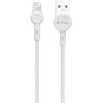 DeTech Кабел за данни DeTech DE-C35i, Lightning, 1.0m, White - 40189 (DE-40189)