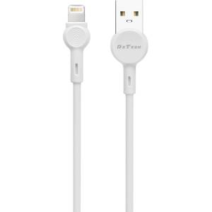 DeTech Кабел за данни DeTech DE-C35i, Lightning, 1.0m, White - 40189 (DE-40189)