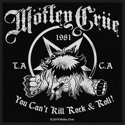 Nažehlovačka Motley Crue - You Can't Kill Rock n' Roll