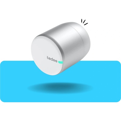 Tedee Smart Lock, elektronický zámok, strieborný Tedee Strieborný Vstavaná