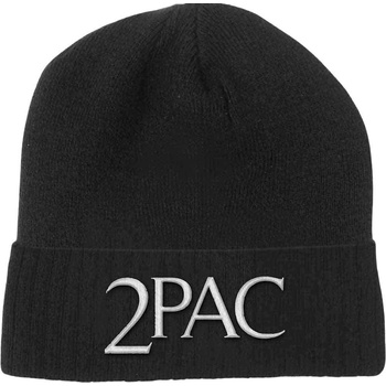 2Pac шапка Logo Black (2PACBEAN01B)