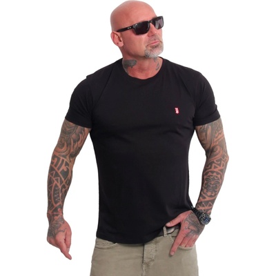 Yakuza pánske Plain Regular Basic TSB 25048 black