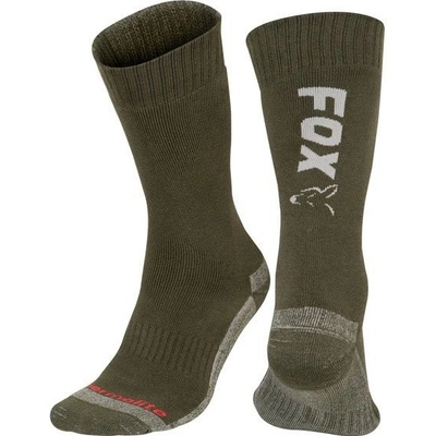 FOX Ponožky Thermolite Long Sock Black/Orange
