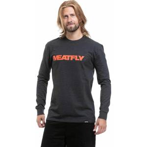 Meatfly Мъжка тениска с дълъг ръкав Meatfly Longex Charcoal Heather Meatfly | Siv | МЪЖЕ | S