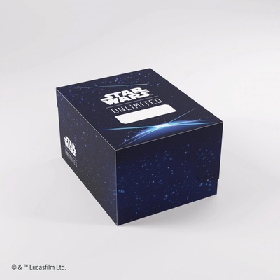 Gamegenic Star Wars: Unlimited Soft Crate Card Back Blue Krabička