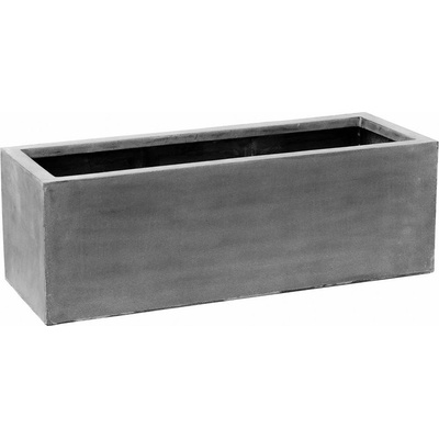 Pottery Pots květináč Jumbo Jort S Grey Natural Fiberstone 120 x 45 x 40 cm