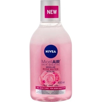 Nivea MicellAIR® Rose Water 400 ml двуфазна мицеларна розова вода за жени