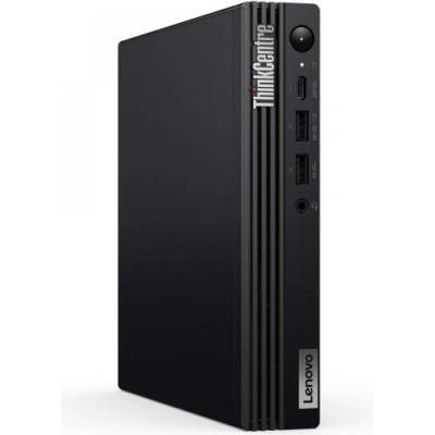 ThinkCentre M70q Gen 5 Intel® Core i3 i3-14100T 8 GB DDR5-SDRAM 256 GB SSD Windows 11 Pro Mini PC Мини РС Черен (12TD000NPB)