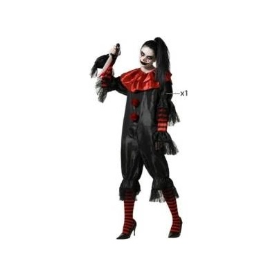 BigBuy Carnival Маскировъчен костюм за възрастни Жена клоун злосторник Размер xs/s