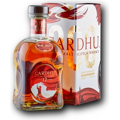 Cardhu Wine Cask Matured 200 Years Anniversary Limited Edition 12y 40% 0,7 l (kartón)