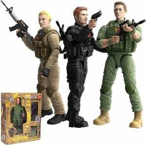 Trifox Soldier figurine with weapon
