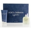 Kosmetické sady Dolce & Gabbana Light Blue Pour Homme EDT 125 ml + balzám po holení 75 ml + sprchový gel 50 ml dárková sada
