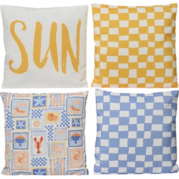 Image 1 of DECORIS ДЕКОРАТИВНА ВЪЗГЛАВНИЦА 874439 45х45х4см ПЛАЖЕН МОТИВ (874439)