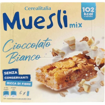 Cerealitalia muesli mix s bielou čokoládou 150 g