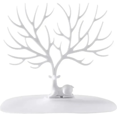 Amparo Miranda stojánek na šperky Jelen AM032 bílá