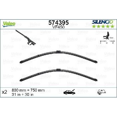 Valeo Silencio X-TRM 800+750 mm ST VM450