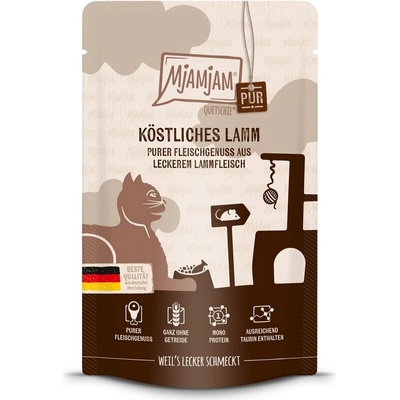 MjAMjAM Quetschie ryzí požitek z čistého lahodného jehněčího masa 48 x 125 g
