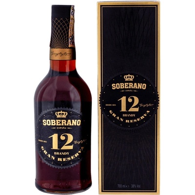 Soberano 12 Gran Reserva 38% 0,7 l (kartón)