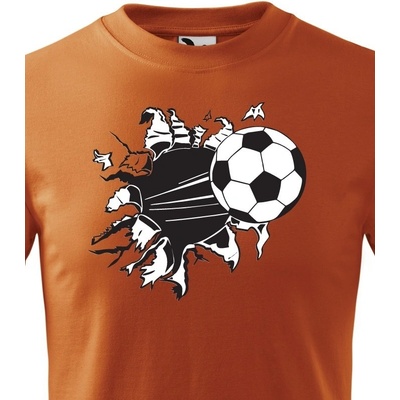 Dětské tričko Fotbal Oranžová