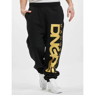 Dangerous DNGRS kalhoty pánské Sweat pant Classic in black černá – Zboží Dáma