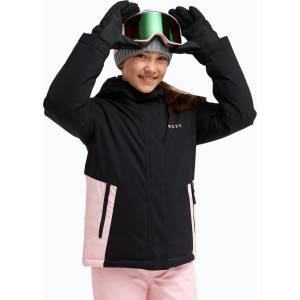 Roxy Детско сноуборд яке ROXY Snowflare true black