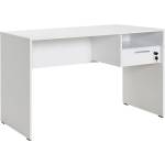 TopMebel Офис бюро Concept TopMebel в бял цвят 120x60x75cm