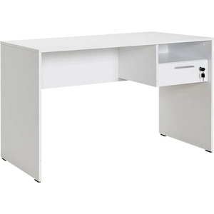 TopMebel Офис бюро Concept TopMebel в бял цвят 120x60x75cm