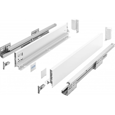 GTV Zásuvka AXISPRO antracit nízká H84 500 mm