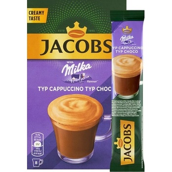 Douwe Egberts Jacobs Cappuccino Milka Choco 8 х 15, 8гр