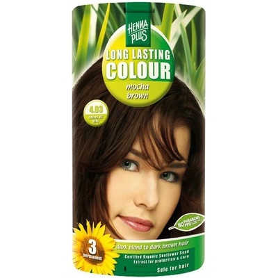 HennaPlus Colour Cream prírodná krémová farba na vlasy 4.03 Mocha Brown - mocca hnedá 60 ml