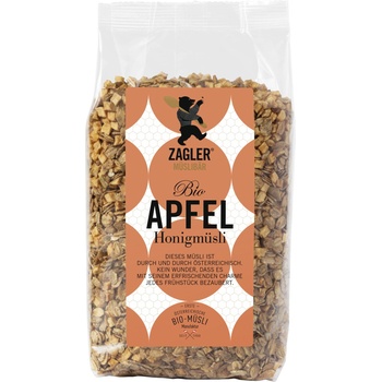 ZAGLER MÜSLIBÄR Био мюсли - ябълки и мед - 500 г