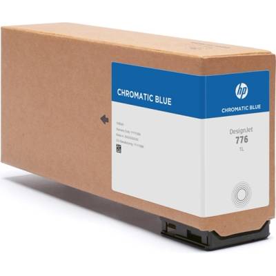 HP 776 cartridge, 1 liter, Chromatic Blue (1XB04A)
