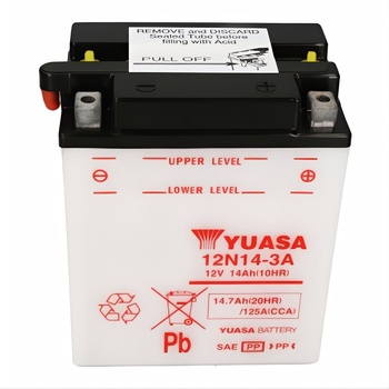 YUASA 12V 14Ah right+ 12N14-3A