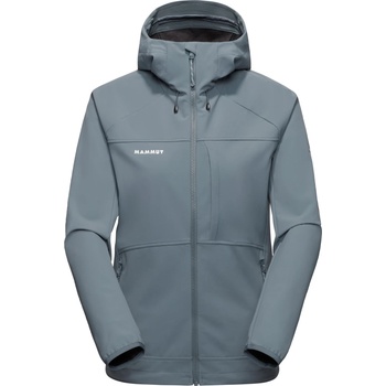 Mammut Дамско софтшел яке Mammut Women's Ultimate Comfort Softshell Hooded Jacket Softshell jacket - Strata - размер XS (103-2751-0511)