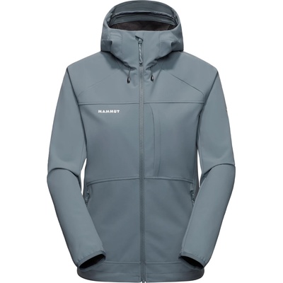 Mammut Дамско софтшел яке Mammut Women's Ultimate Comfort Softshell Hooded Jacket Softshell jacket - Strata - размер XS (103-2751-0511)