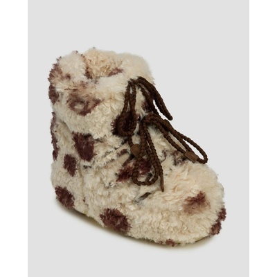 Moon Boot Icon Low Curly Kožušinové