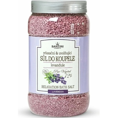Vivaco Body Tip sůl do koupele Levandule 1200 g