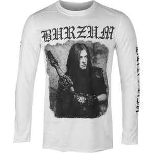 Plastic head мъжка тениска с дълъг ръкав burzum - anthology 2018 - бяла - plastic head - ph11606ls