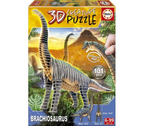 EDUCA 3D puzzle Brachiosaurus 101 ks