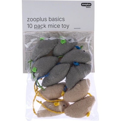 Zooplus Basics sada hraček myšky 10 ks