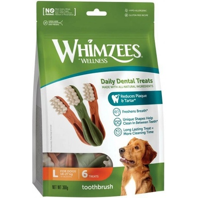 Whimzees zubná kefka L 360 g
