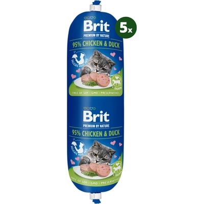 Brit Premium Cat by Nature Sausage Chicken & Duck 180 g
